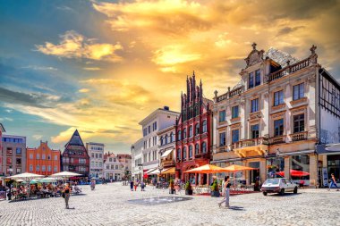 Old city of Minden, Germany 