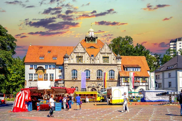 Market Bergisch Gladbach Germany — Foto de Stock