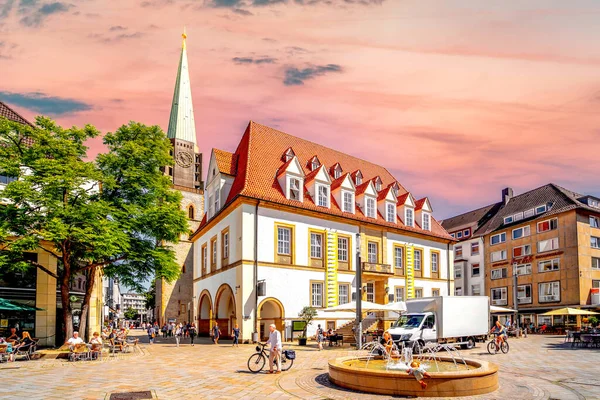 Markt Bielefeld — Stockfoto