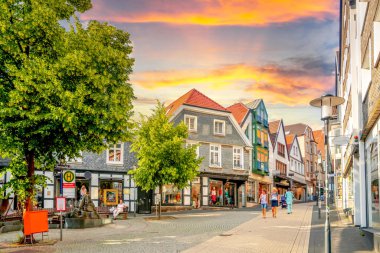 Old city of Hattingen, Germany 