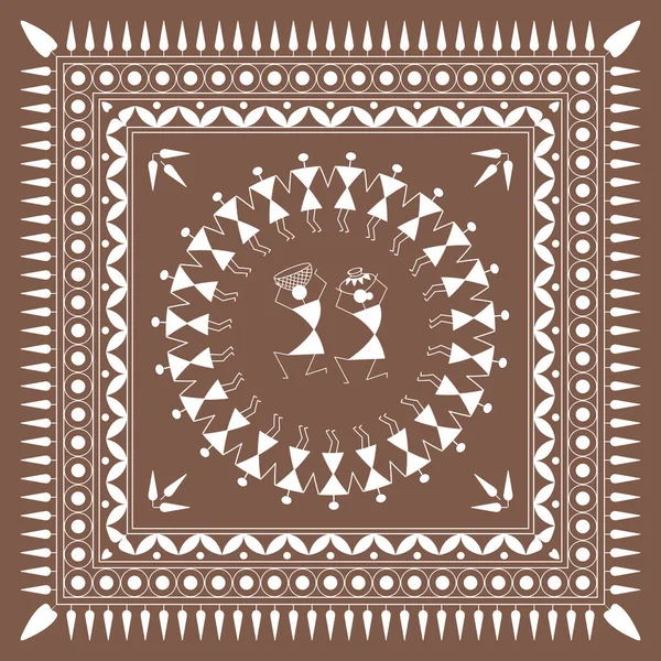 Warli resmi, Hint kabile sanatı.