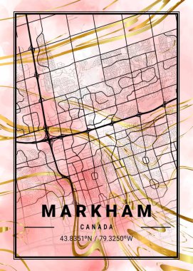 Markham - Kanada Kaktüs Mermer Haritası dünyanın en ünlü şehirlerinin güzel bir kopyası. Bu fiyata böyle bir baskı bulamazsın..