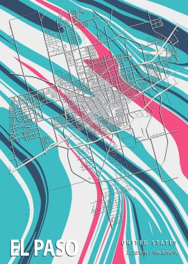 El Paso - Amerika Birleşik Devletleri Glorybower Mermer Haritası dünyanın en ünlü şehirlerinin güzel bir kopyası. Bu fiyata böyle bir baskı bulamazsın..