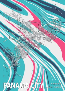 Panama Şehri - Panama Glorybower Mermer Haritası dünyanın en ünlü şehirlerinin güzel bir kopyası. Bu fiyata böyle bir baskı bulamazsın..