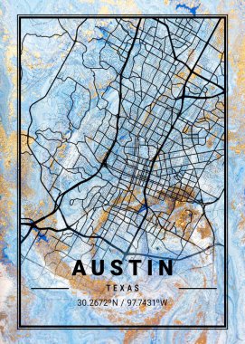 Austin, Amerika Birleşik Devletleri Jessamine Mermer Haritası dünyanın en ünlü şehirlerinin güzel bir kopyası. Bu fiyata böyle bir baskı bulamazsın..