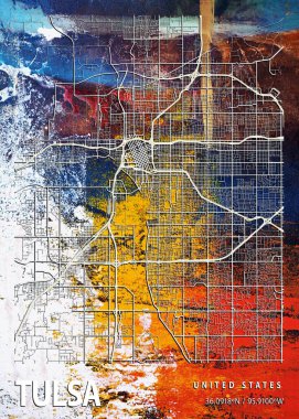 Tulsa, Amerika Birleşik Devletleri Lily Mermer Haritası dünyanın en ünlü şehirlerinin güzel bir kopyası. Bu fiyata böyle bir baskı bulamazsın..