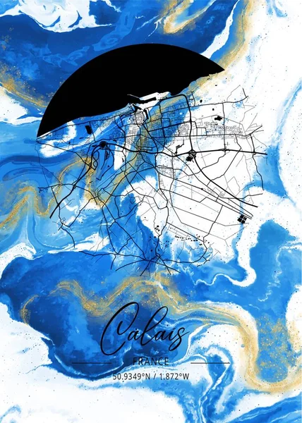 Calais - Fransa Oleander Mermer Haritası dünyanın en ünlü şehirlerinin güzel bir kopyası. Bu fiyata böyle bir baskı bulamazsın..
