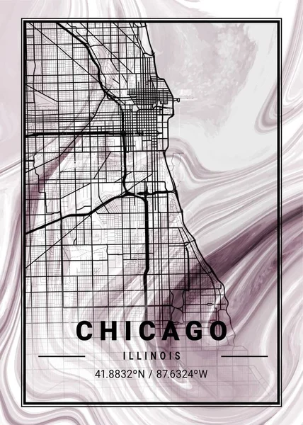 Chicago - Birleşik Devletler Orkideleri Mermer Haritası dünyanın en ünlü şehirlerinin güzel bir kopyası. Bu fiyata böyle bir baskı bulamazsın..