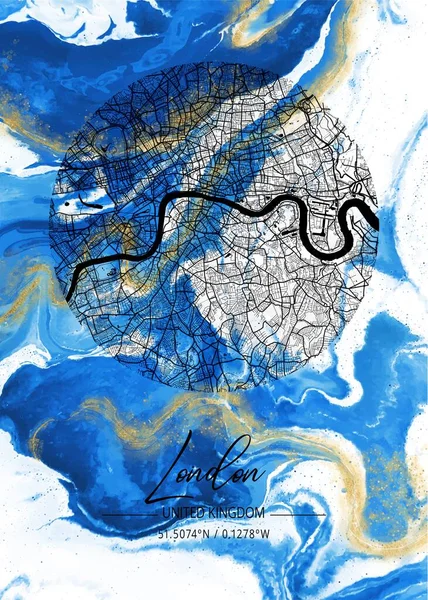 Londra - Birleşik Krallık Oleander Mermer Haritası dünyanın en ünlü şehirlerinin güzel baskılarıdır. Bu fiyata böyle bir baskı bulamazsın..