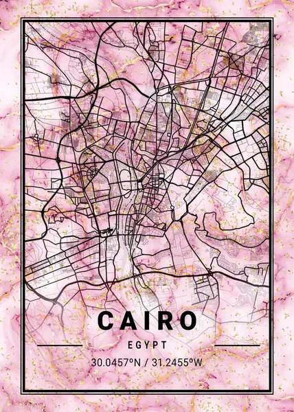 Κάιρο Αίγυπτος Orchid Μάρμαρο Χάρτης Είναι Όμορφες Εκτυπώσεις Από Τις — Φωτογραφία Αρχείου