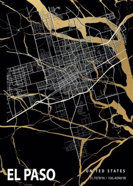 El Paso - Birleşik Devletler Wisteria Mermer Haritası dünyanın en ünlü şehirlerinin güzel bir kopyası. Bu fiyata böyle bir baskı bulamazsın..