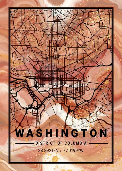 Washington - ABD Violet Mermer Haritası dünyanın en ünlü şehirlerinin güzel bir kopyası. Bu fiyata böyle bir baskı bulamazsın..