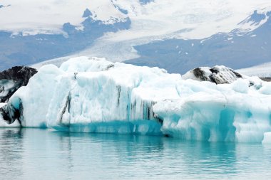 Iceberg at Jkulsrln Glacier Lagoon. Iceland. Landscape of Iceland