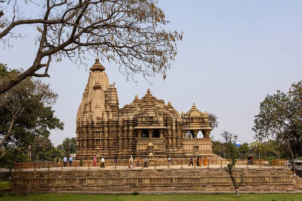 Vista Del Templo Khajuraho India — Foto de Stock