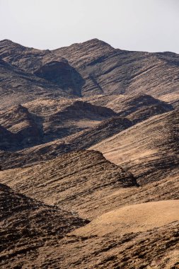 Namibya 'daki Dolomite Kayası manzarası. Afrika