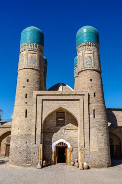 Chor-Minor Madrasah, Buhara. Özbekistan