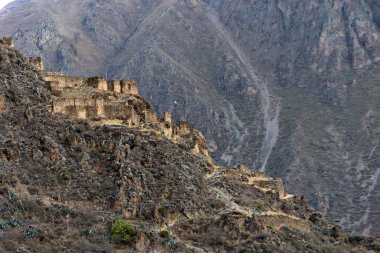 Ollantaytambo, Cusco, Peru 'daki İnka harabeleri