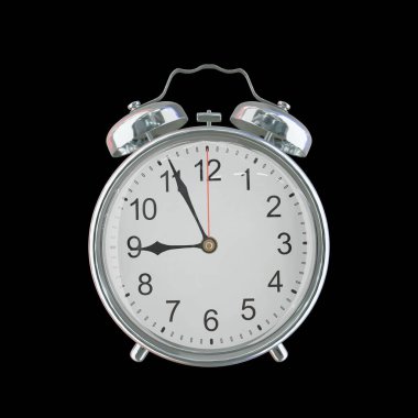 Akşam 8: 56 ya da AM Vintage Çelik Alarm Saati