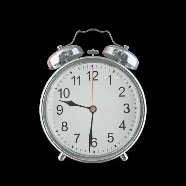 Akşam 9: 31 veya AM Vintage Çelik Alarm Saati