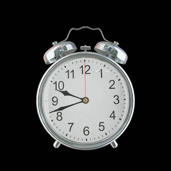 Akşam 9: 42 veya AM Vintage Çelik Alarm Saati