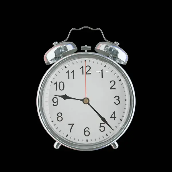 Akşam 9: 23 veya AM Vintage Çelik Alarm Saati