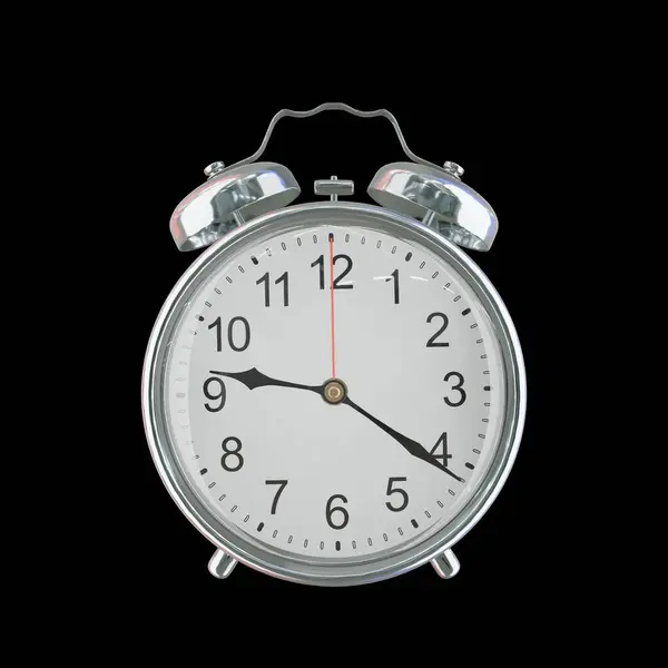 Akşam 9: 21 veya AM Vintage Çelik Alarm Saati