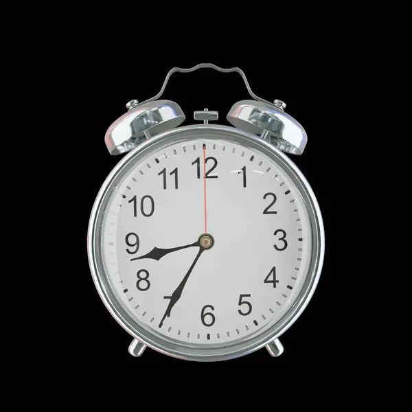 Akşam 8: 35 veya AM Vintage Çelik Alarm Saati