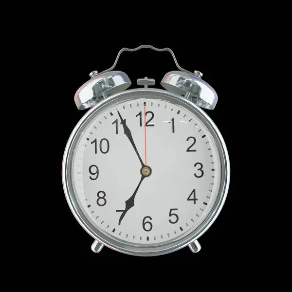 Akşam 6: 56 ya da AM Vintage Çelik Alarm Saati