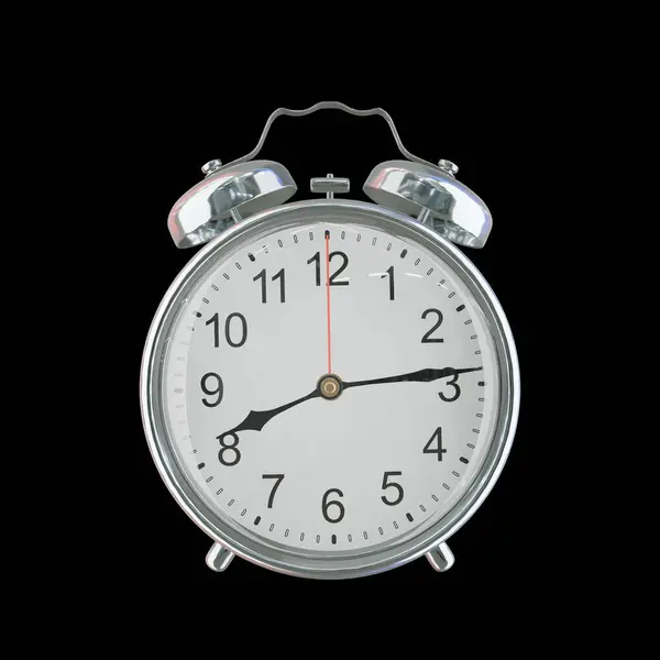 Akşam 8: 14 veya AM Vintage Çelik Alarm Saati