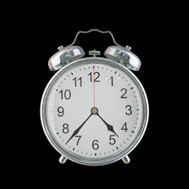 Öğleden Sonra 4: 37 veya AM Vintage Çelik Alarm Saati