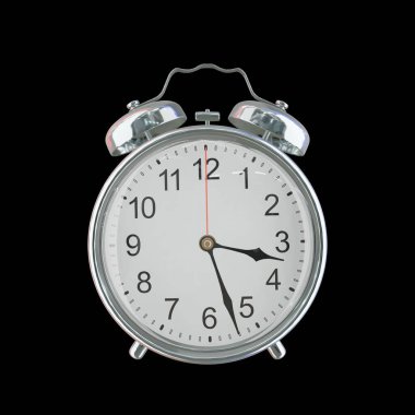 Öğleden Sonra 3: 27 veya AM Vintage Çelik Alarm Saati