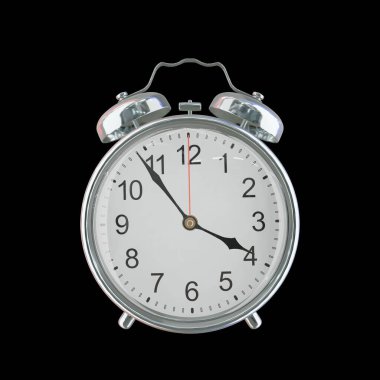 Öğleden Sonra 3: 54 veya AM Vintage Çelik Alarm Saati