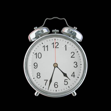 Öğleden Sonra 4: 33 veya AM Vintage Çelik Alarm Saati