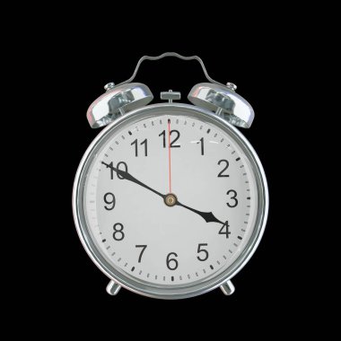 Öğleden Sonra 3: 50 veya AM Vintage Çelik Alarm Saati