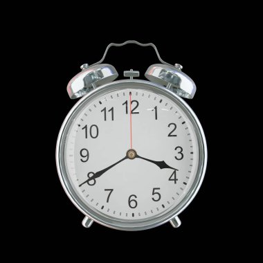 Öğleden Sonra 3: 40 veya AM Vintage Çelik Alarm Saati