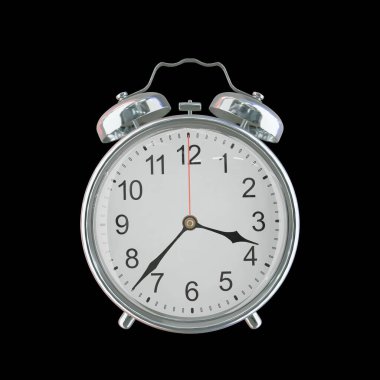 Öğleden Sonra 3: 37 veya AM Vintage Çelik Alarm Saati