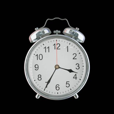 Öğleden Sonra 3: 35 veya AM Vintage Çelik Alarm Saati