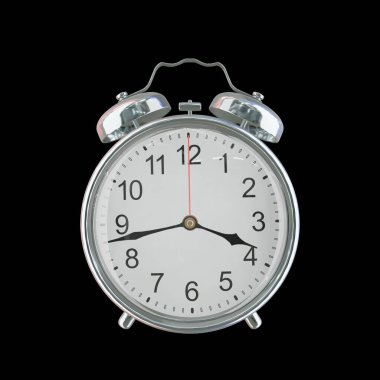 Öğleden Sonra 3: 43 veya AM Vintage Çelik Alarm Saati