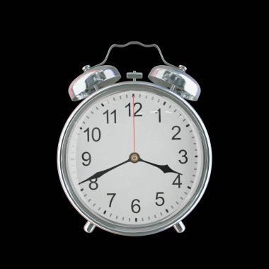 Öğleden Sonra 3: 41 veya AM Vintage Çelik Alarm Saati