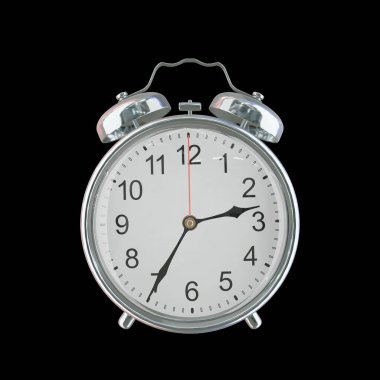 Öğleden Sonra 2: 35 veya AM Vintage Çelik Alarm Saati