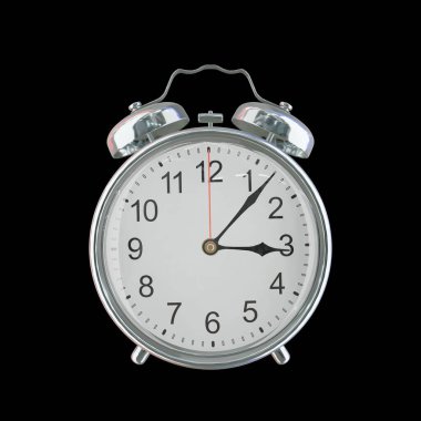 Öğleden Sonra 3: 07 veya AM Vintage Çelik Alarm Saati