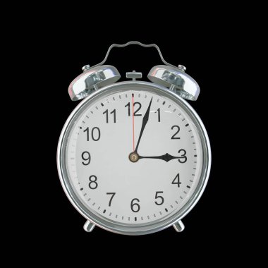 Öğleden Sonra 3: 03 veya AM Vintage Çelik Alarm Saati