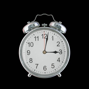 Öğleden Sonra 3: 02 veya AM Vintage Çelik Alarm Saati