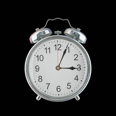 Öğleden Sonra 3: 04 veya AM Vintage Çelik Alarm Saati