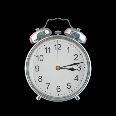Öğleden Sonra 3: 13 veya AM Vintage Çelik Alarm Saati