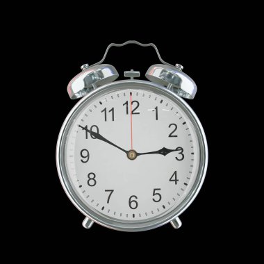 Öğleden Sonra 2: 50 veya AM Vintage Çelik Alarm Saati