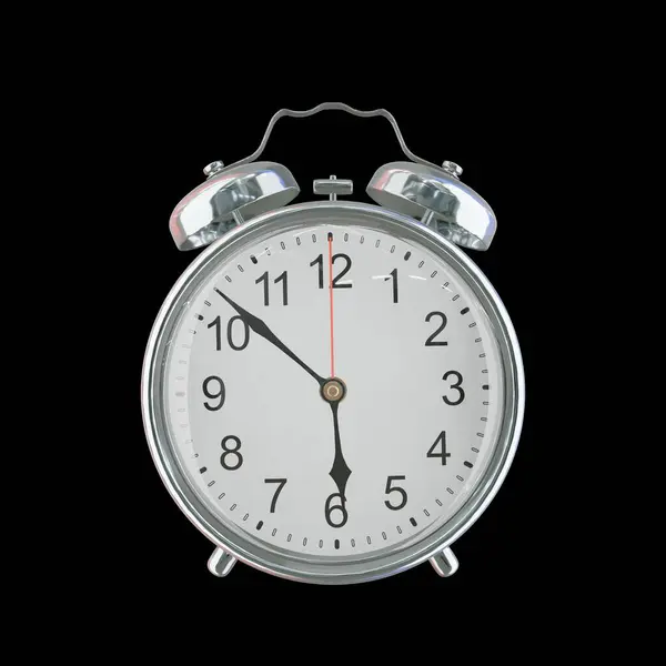 Akşam 5: 52 veya AM Vintage Çelik Alarm Saati