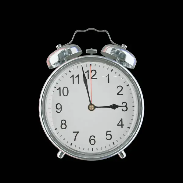 Saat 22.58 veya AM Vintage Çelik Alarm Saati