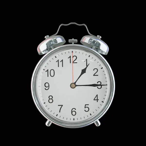 01: 15 ya da PM Vintage Çelik Alarm Saati