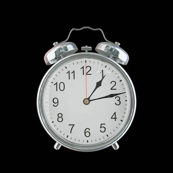 01: 13 Ya da PM Vintage Çelik Alarm Saati